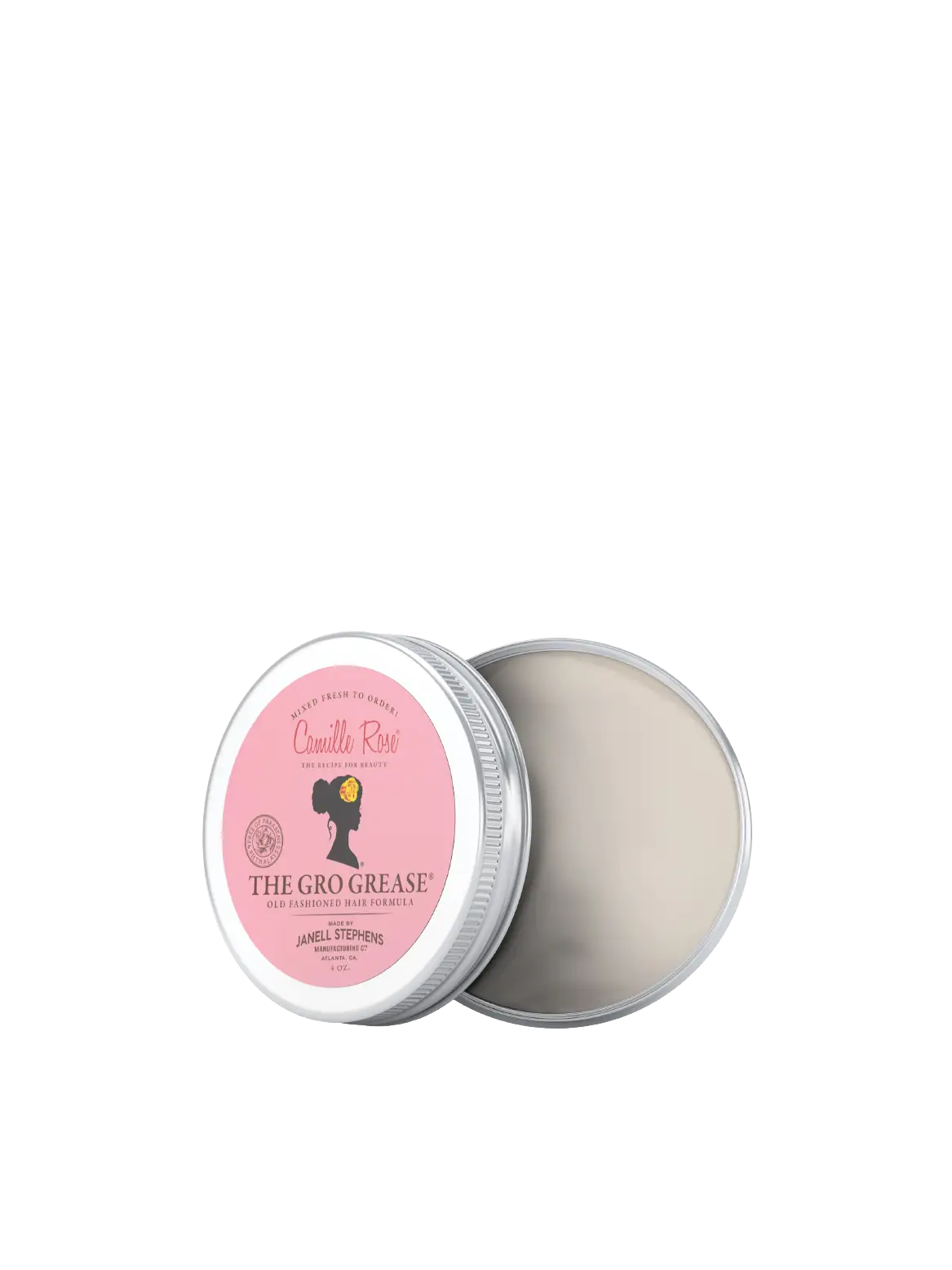 Camille Rose Thegro Grease 4oz — official pack photo HG9611 (ProductCard_The_Gro_Grease_copy.webp) from camillerose.com