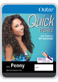 Outre Quick Weave Half Wig PENNY — official pack photo (QSPEN-2.png) from outre.com