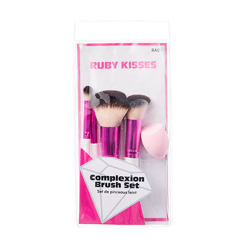 Ruby Kisses Complexion Makeup Brush Kit - RK Makeup Brush Kit Complexion official pack