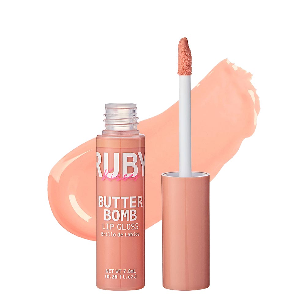Ruby Kisses Butter Bomb Gloss RBL12 Babydoll official pack — ivyusa.com