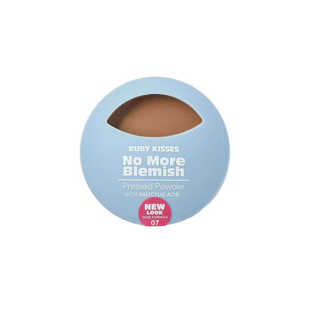 Ruby Kisses No More Blemish Pressed Powder - Chocolate official pack