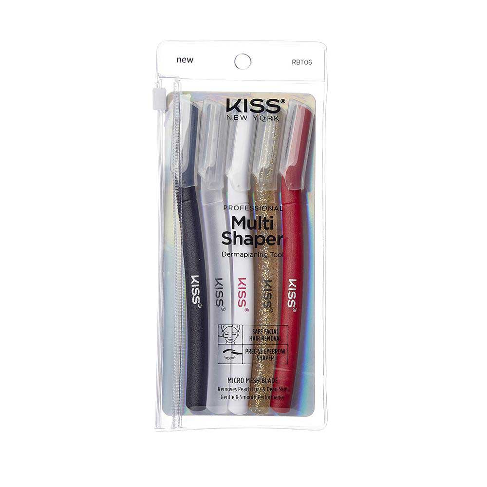 Kiss New York Eyebrow Shaper Dermaplanning - 5pcs official pack