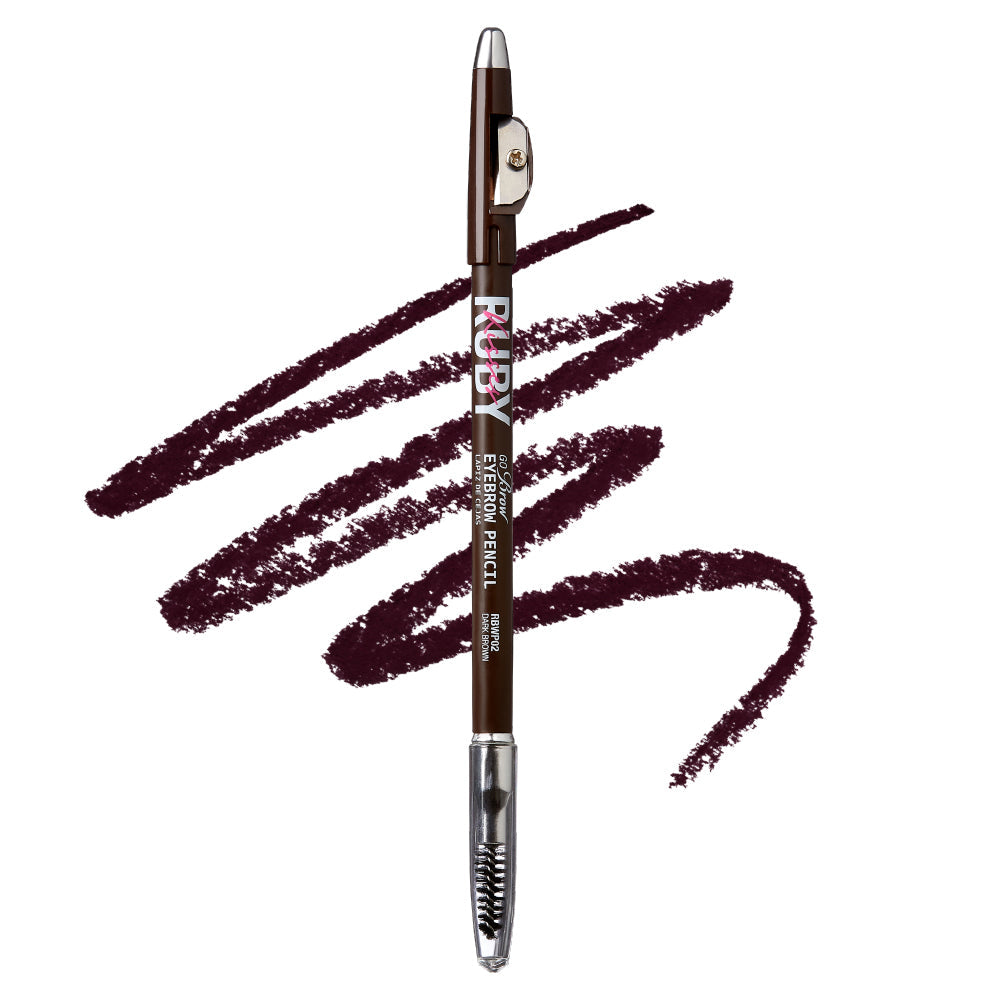 Ruby Kisses Go Brow Wooden Eyebrow Pencil official pack