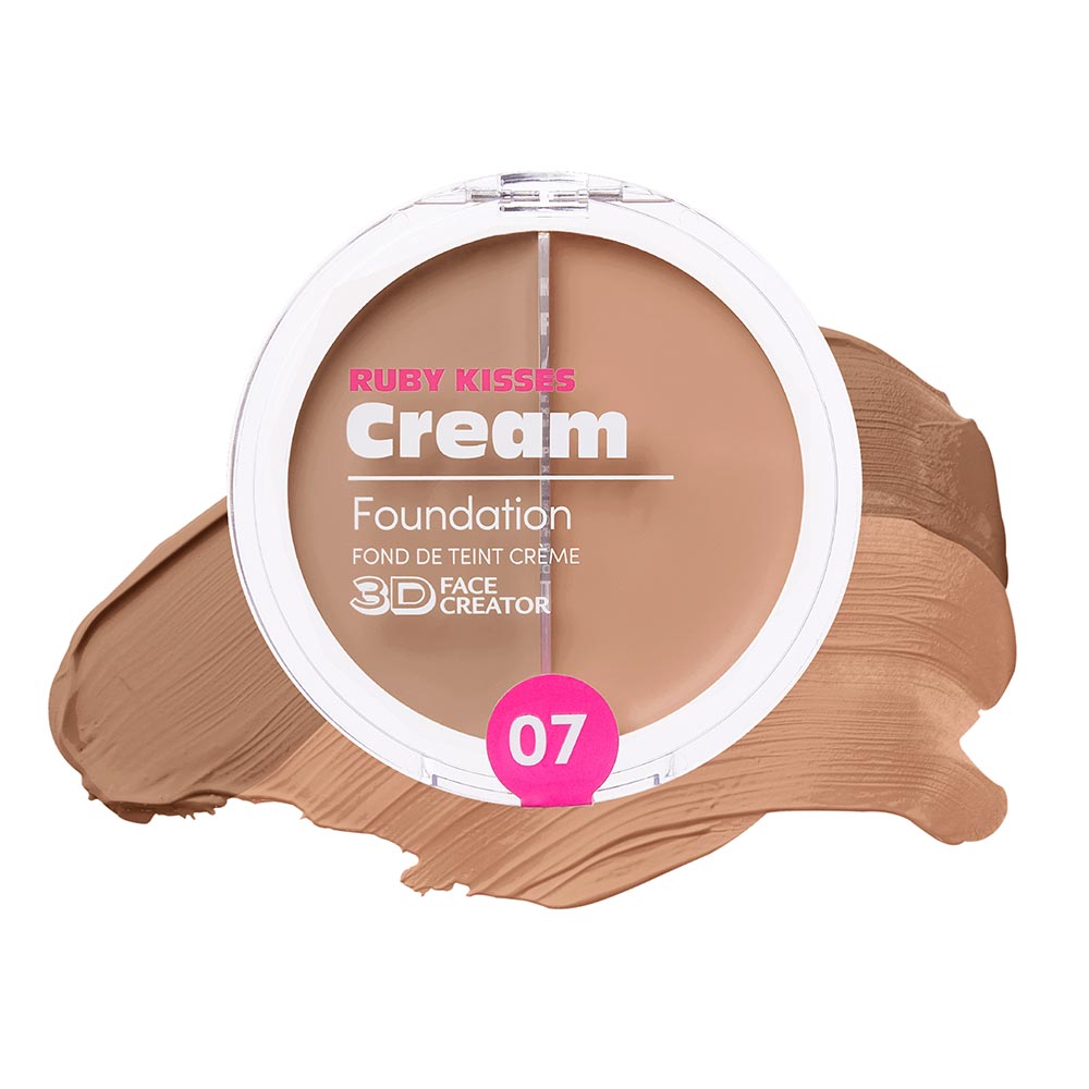 Ruby Kisses Cream Foundation Duo 3D Face Creator official pack