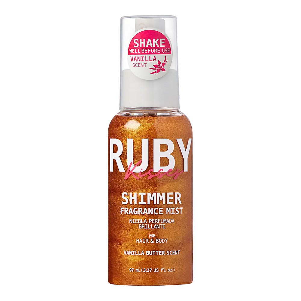 Ruby Kisses Shimmer Fragrance Mist official pack