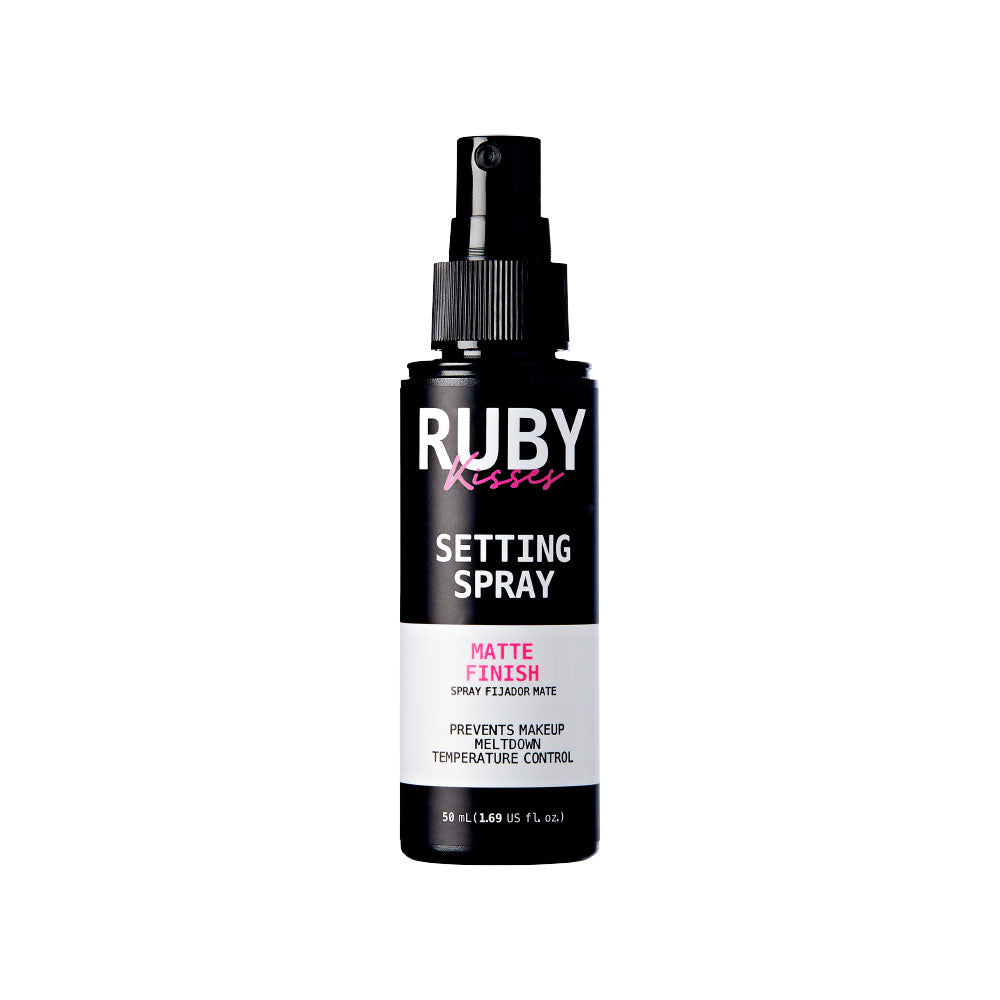 Ruby Kisses Matte Finish Setting Spray RFS02 1.69 oz — official pack RFS02 (RFS02_main.png) from rk