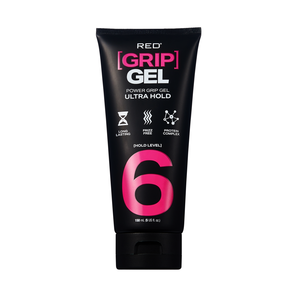 RED by KISS Power Grip Hair Gel – Mega Hold & Ultra Hold for Maximum Control & Shine official pack