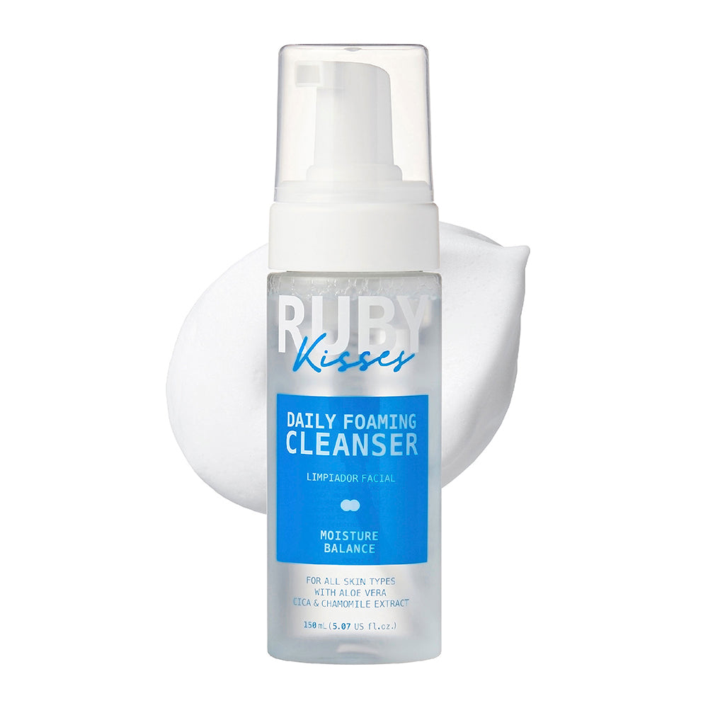 RHS01_main "Ruby Kisses Daily Foaming Cleanser, main product view."