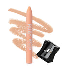 Ruby Kisses Jumbo Eye Pencil with Sharpener – Smooth, Multi-Purpose Eye Makeup Stick - Ivory official pack