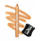 Ruby Kisses Jumbo Eye Pencil with Sharpener – Smooth, Multi-Purpose Eye Makeup Stick - Shimmer Gold official pack