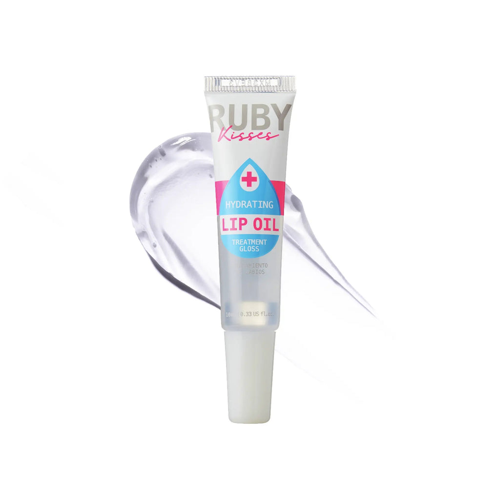 Ruby Kisses Moisturizing & Healing Hydrating Clear Lip Oil Treatment official pack