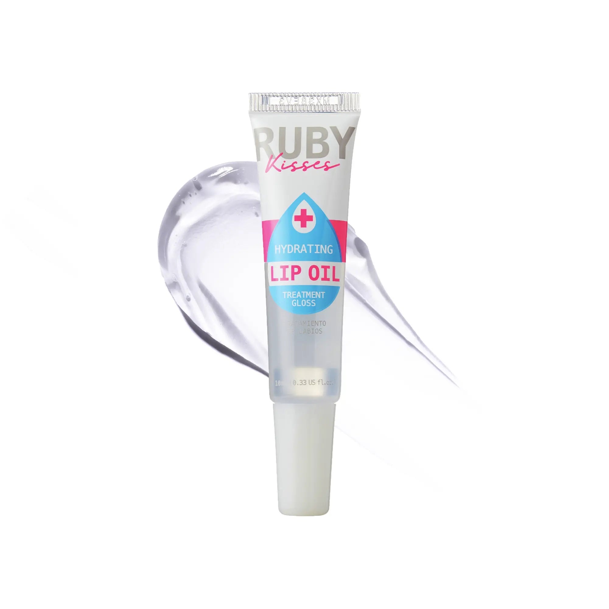 Ruby Kisses Moisturizing & Healing Hydrating Clear Lip Oil Treatment official pack