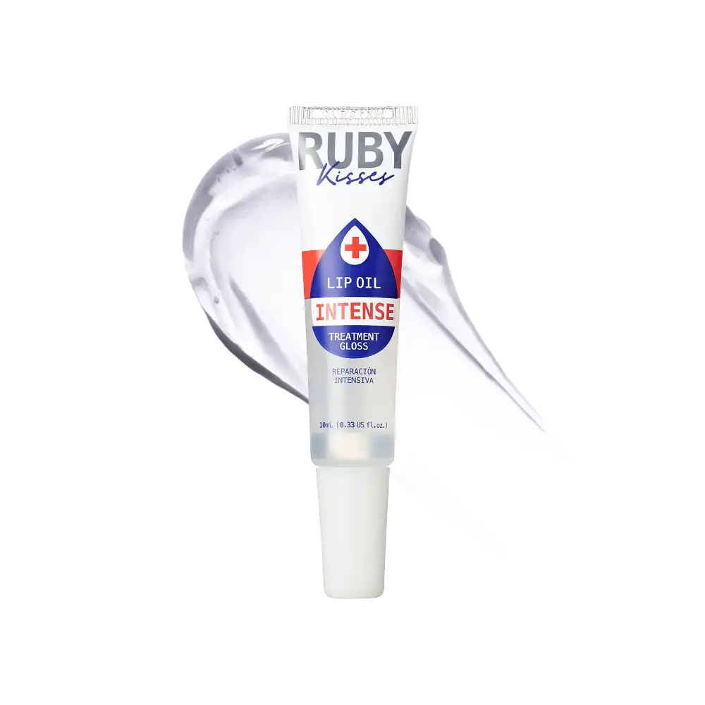 Ruby Kisses Moisturizing & Healing Hydrating Clear Lip Oil Treatment official pack