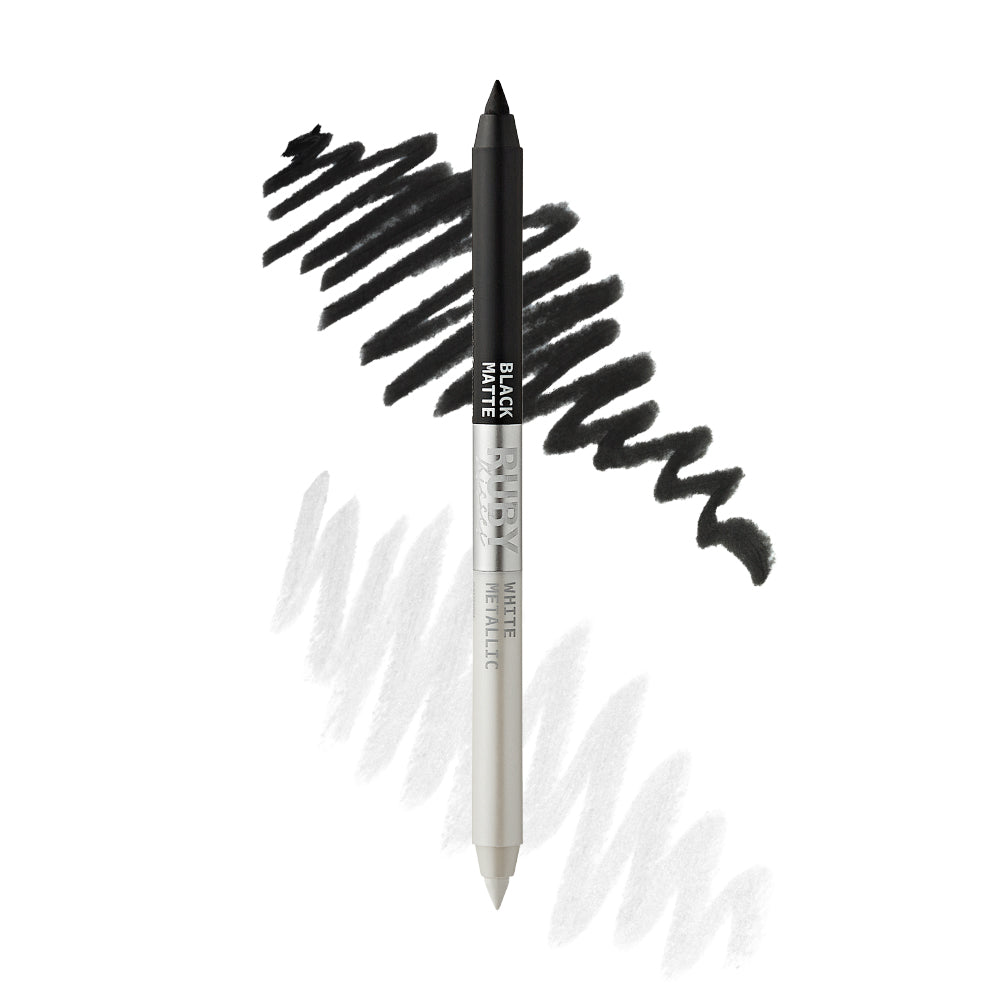 Ruby Kisses Waterproof Matte & Metallic Duo Eyeliner official pack