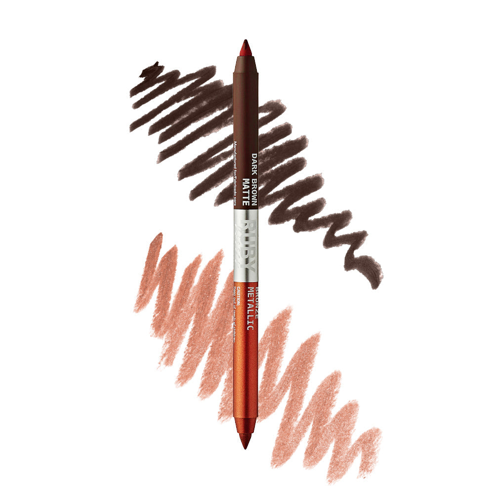 Ruby Kisses Waterproof Matte & Metallic Duo Eyeliner official pack