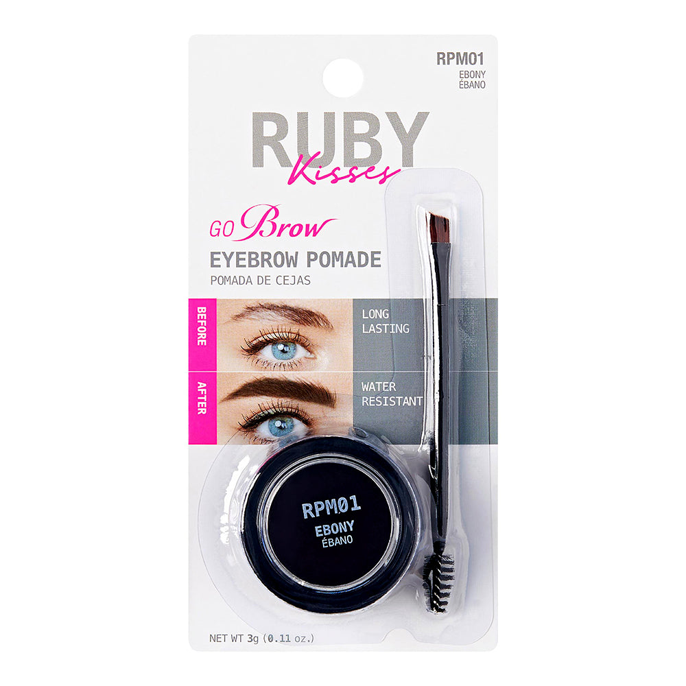 Ruby Kisses Go Brow Pomade RPM01 Black