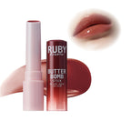 Ruby Kisses Butter Bomb Lip Balm – High Shine Tinted Gloss & Hydrating Lipstick With Shea Butter - Cinnamon Roll official pack