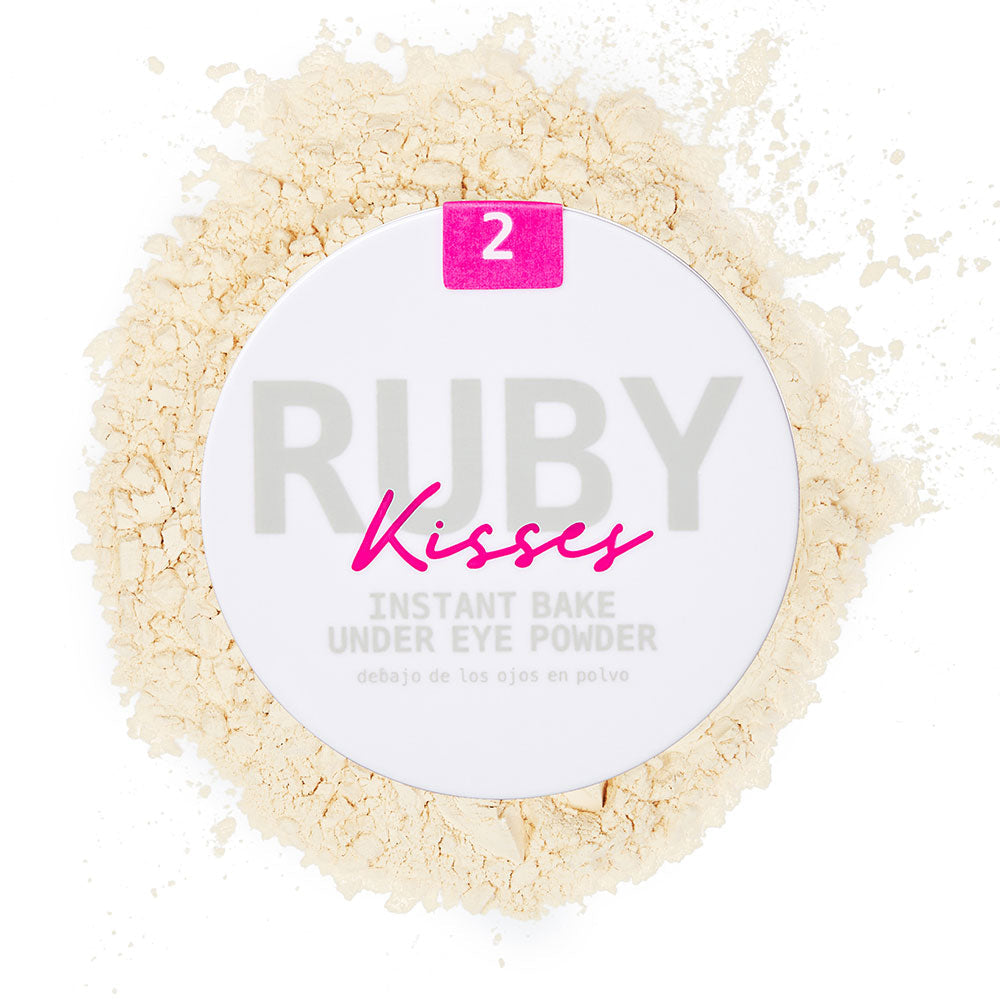 Ruby Kisses Instant Bake Under Eye Powder - Banana official pack