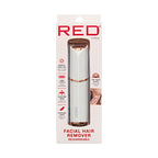 RED by KISS 18K Gold Rechargeable Facial Hair Remove official pack