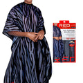 RED by KISS All Purpose Salon Nylon Cape - Black Zebra official pack