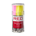 SFL01J_main "RED by KISS Sapphire File (60pcs), main product view."