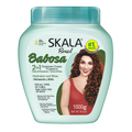 SKALA #MaisCachos 2-in-1 Curl Treatment Cream – Deep Hydration & Curl Definition (35.3oz) - Babosa – Moisture Repair official pack