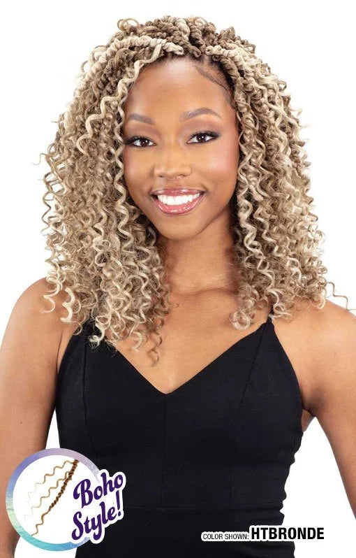 Shake-N-Go 3X Boho Passion Twist 12" (OFF BLACK 1B) — official style photo (SKBPT12_00.jpg) from snghair.com