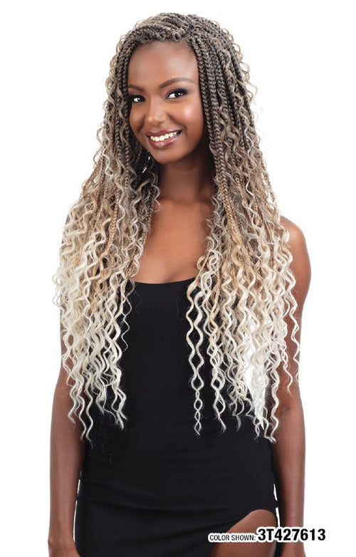 3X Rebel Boho Mermaid Braid 24"