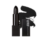 Kiss New York Richly Pigmented Satin Lipstick - Noir official pack