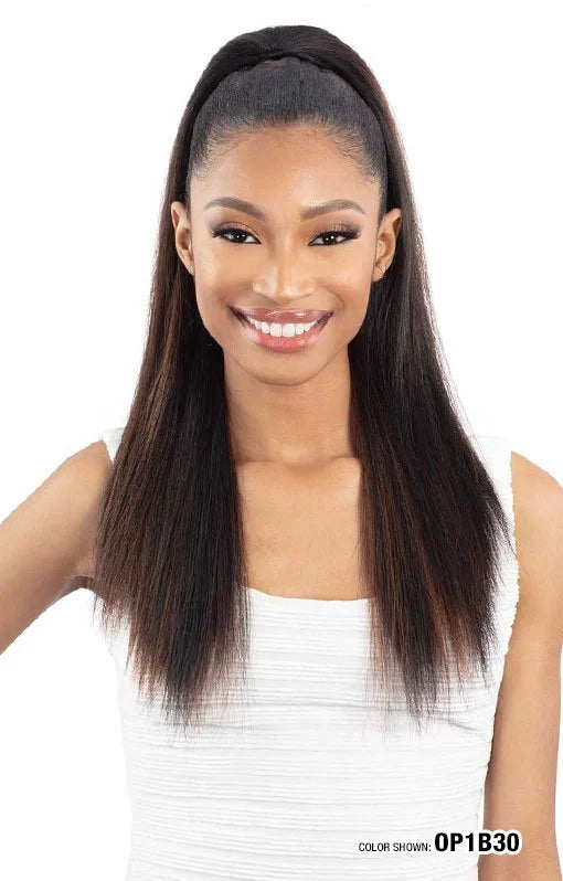 Que Drawstring Ponytail - Q-straight 20"