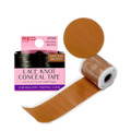 RED by KISS Lace Wig Grids & Knots Concealing Silicone Scalp Tape - Roll / Natural Brown official pack