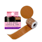 RED by KISS Lace Wig Grids & Knots Concealing Silicone Scalp Tape - Roll / Natural Brown official pack
