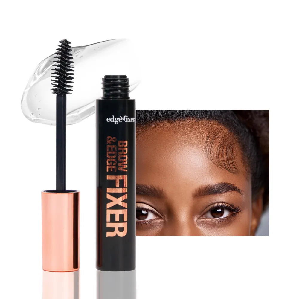 RED by KISS 2-in-1 Brow & Edge Fixer Long-Lasting Styling Gel - Biotin & Keratin Infused & Strong Flake-Free Hold official pack