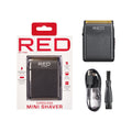 RED by KISS Cordless Mini Shaver - Dark Gray official pack