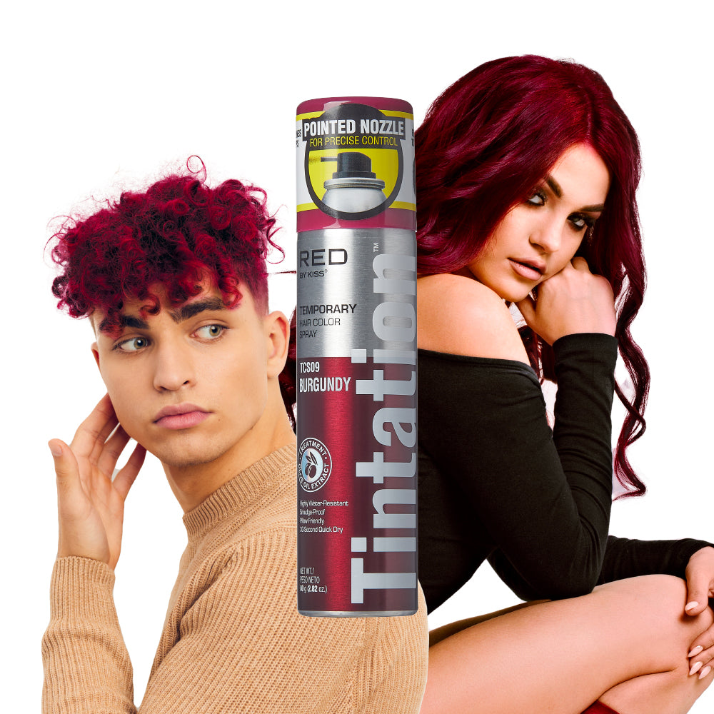 RED by KISS Tintation TCS09 Burgundy official pack — ivyusa.com