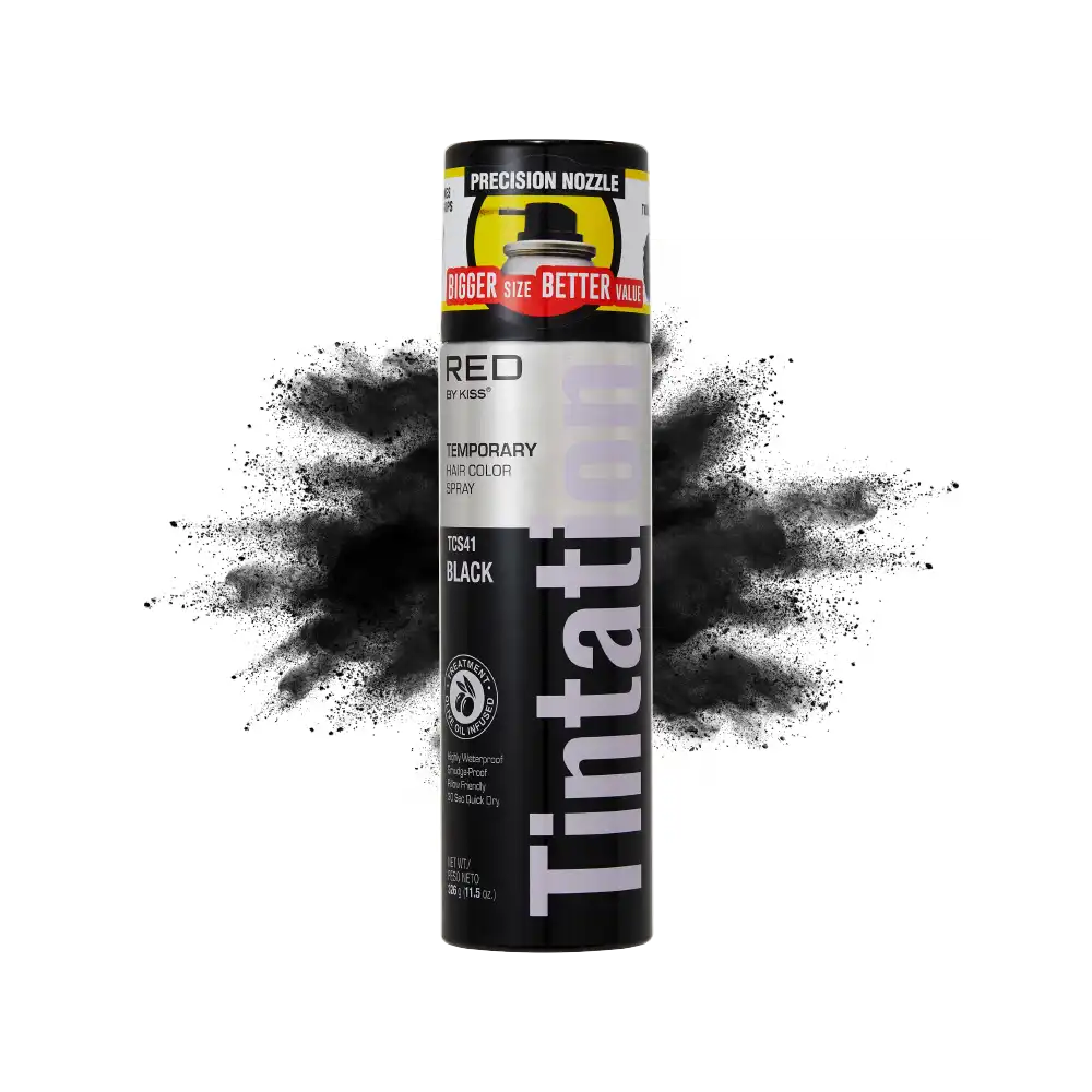 RED by KISS Tintation Temporary Hair Color Root Touch Up Color Spray X- Large (11.5oz) official pack