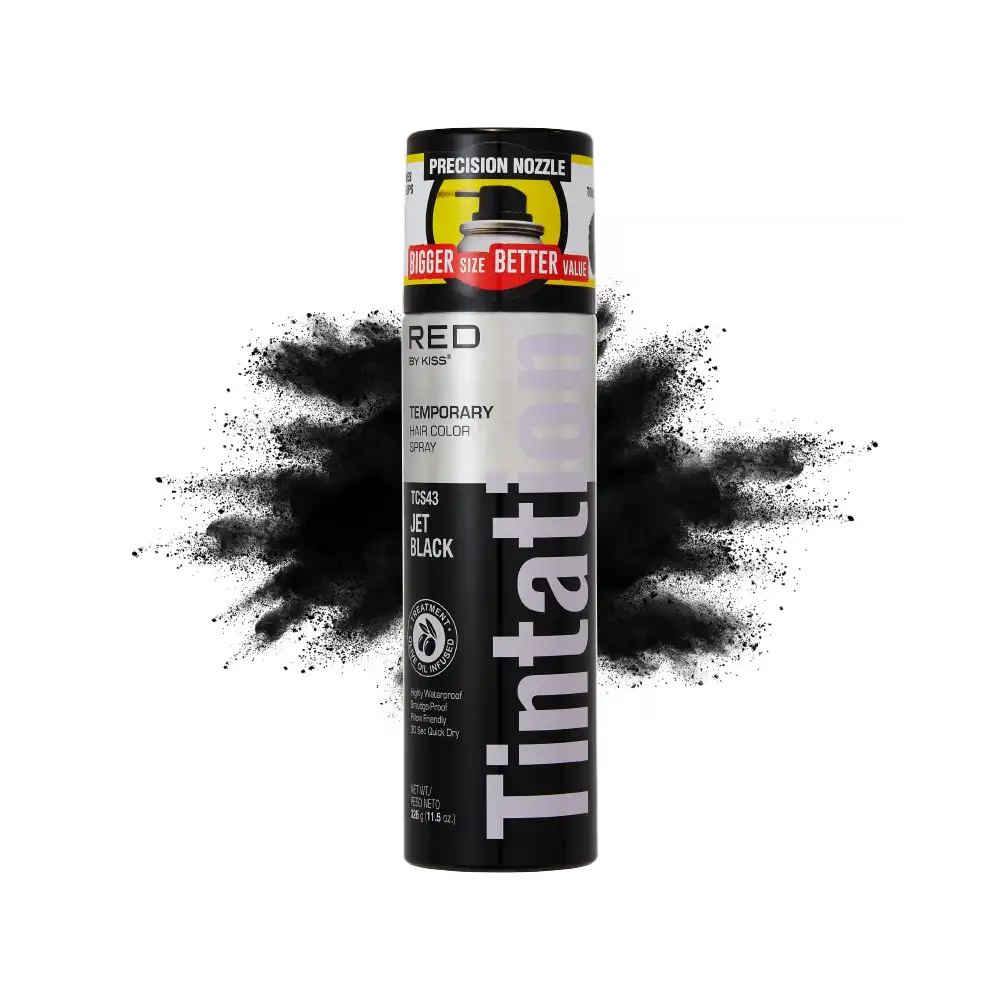 RED by KISS Tintation Temporary Hair Color Root Touch Up Color Spray X- Large (11.5oz) official pack