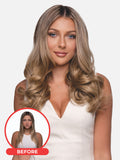 18" TRUELUXE SEAMLESS CLIP IN STRAIGHT official pack