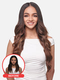 24" TRUELUXE SEAMLESS CLIP IN STRAIGHT official pack