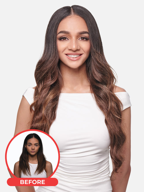 24" TRUELUXE SEAMLESS CLIP IN STRAIGHT official pack