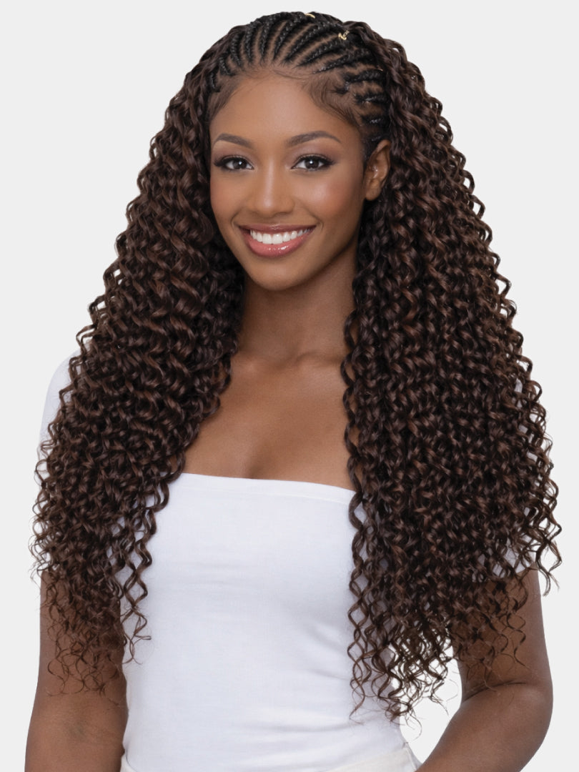 18" TRUELUXE INVISIBLE FEATHER DEEP WAVE official pack