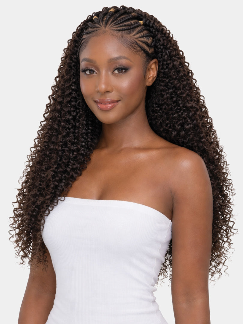 18" TRUELUXE INVISIBLE FEATHER WATER CURL official pack