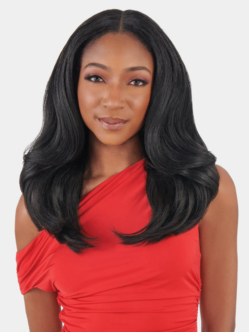 20" TRUELUXE VPART WIG YAKI BODY official pack