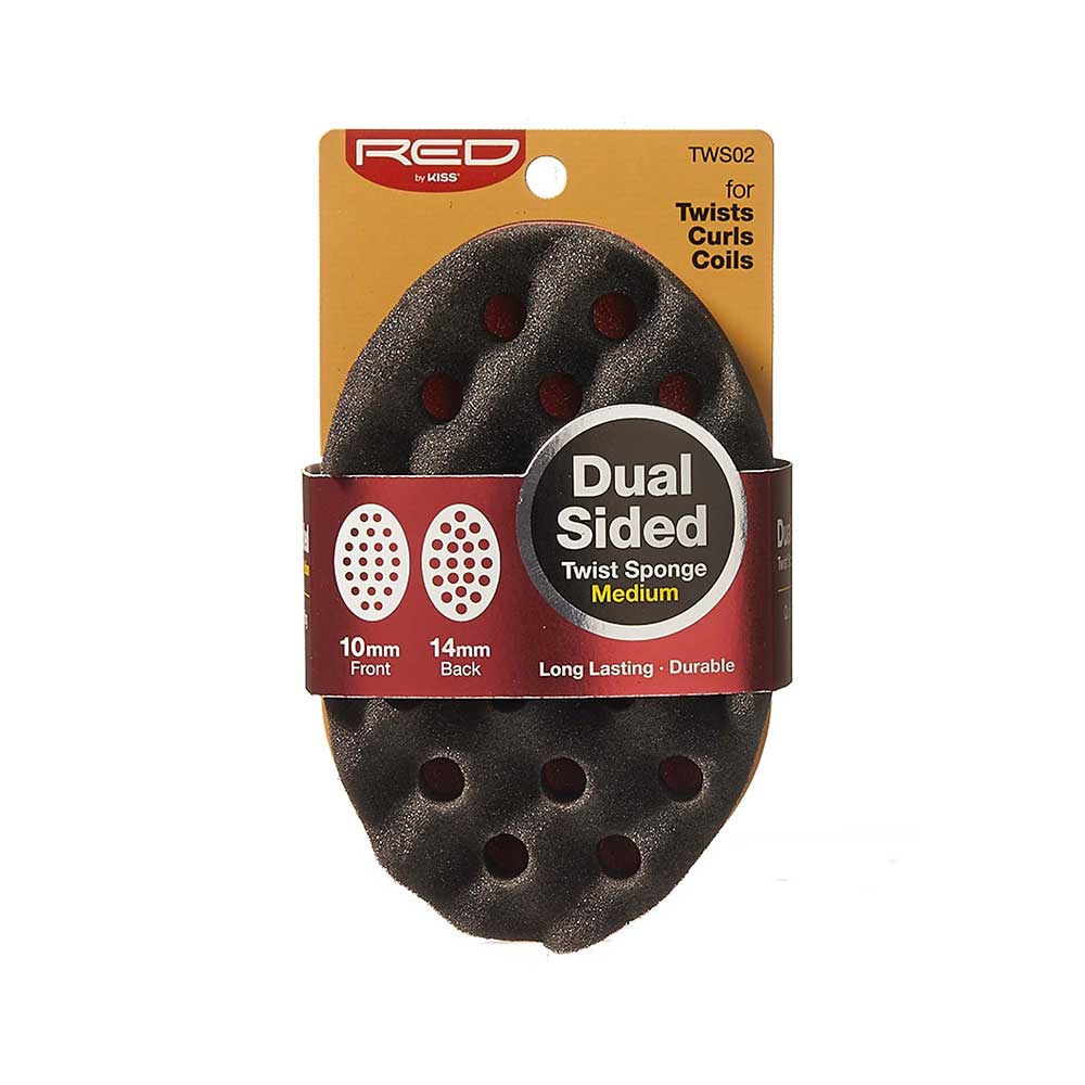 RED by KISS Dual Sided Twist Sponge official pack