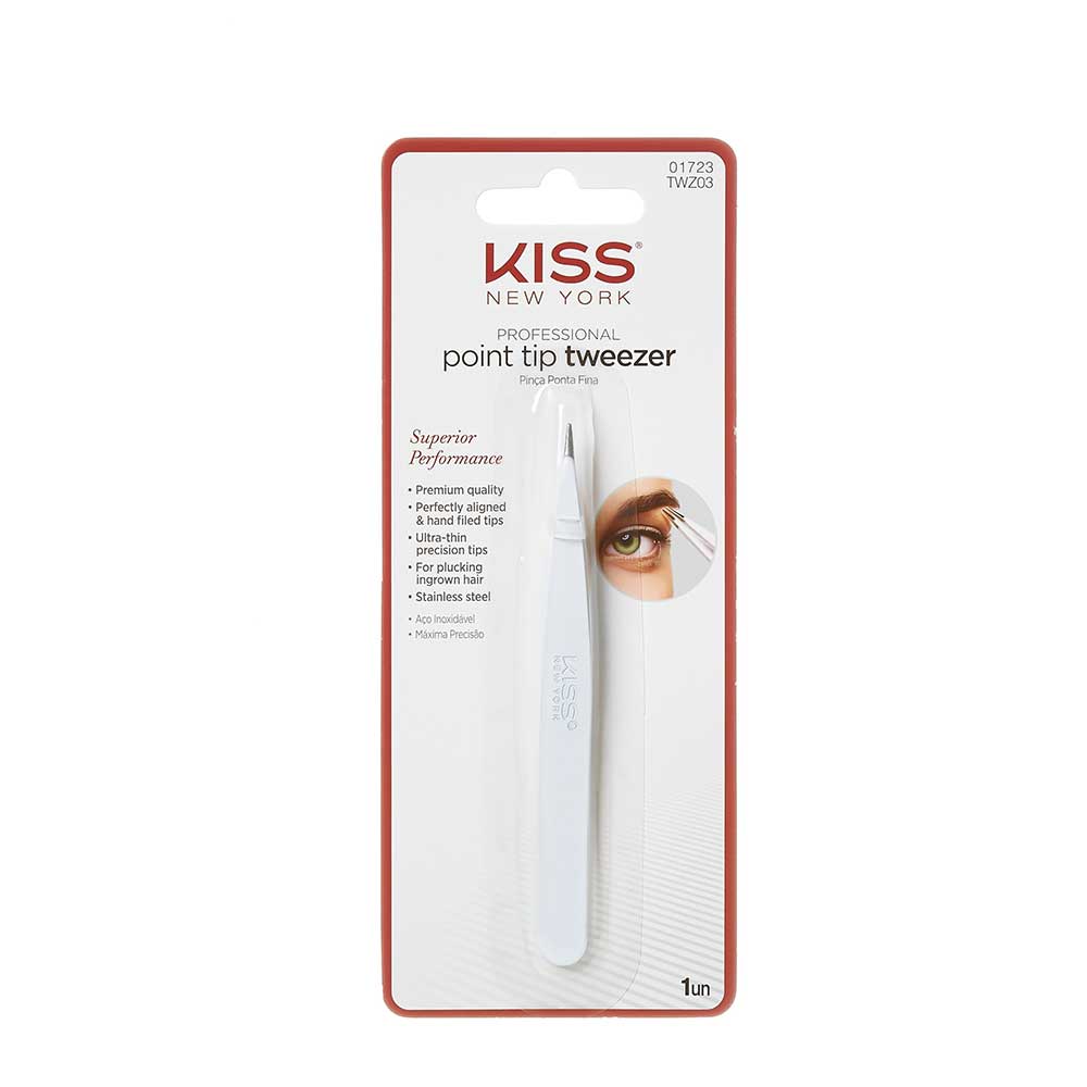 Kiss New York Tweezer - Point Tip official pack