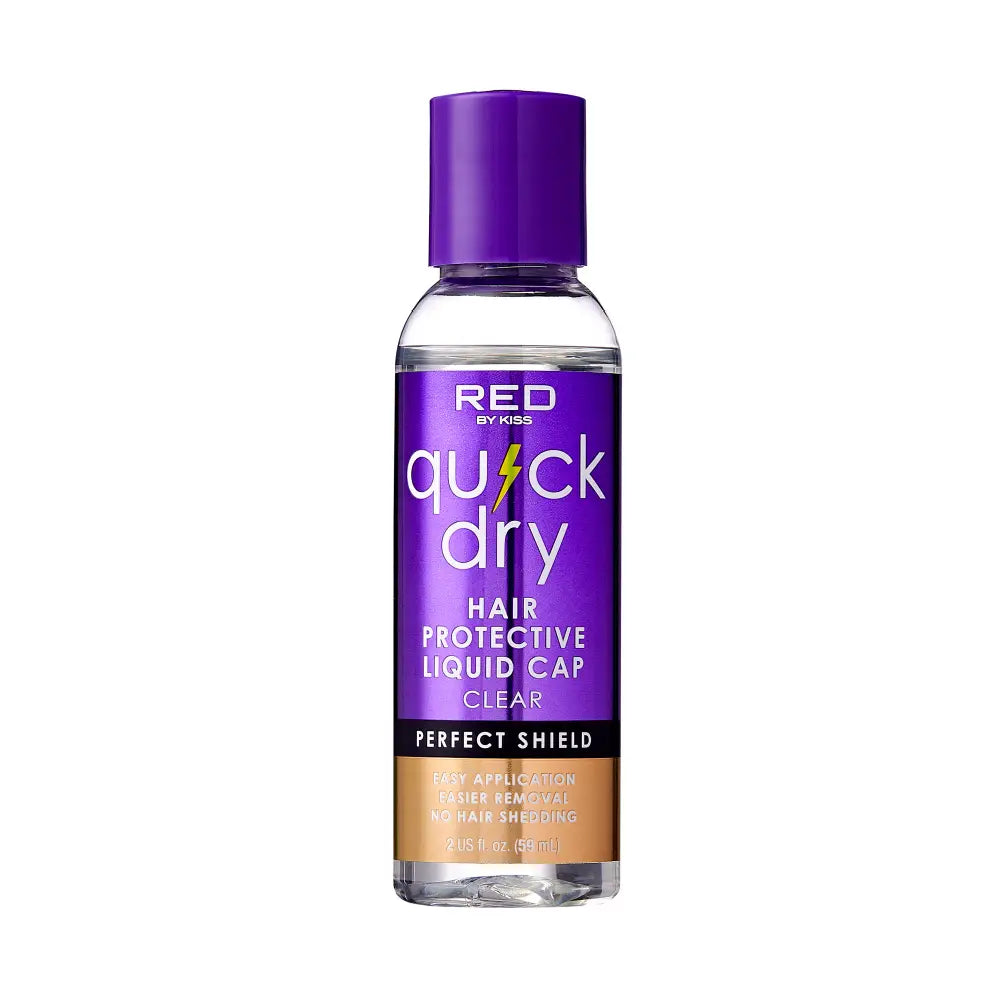 RED by KISS Quick Dry Hair Protective Liquid Cap official pack