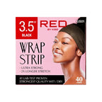 RED by KISS 3.5" Wrap Strips Ultra Strong 2x Longer Stretch official pack