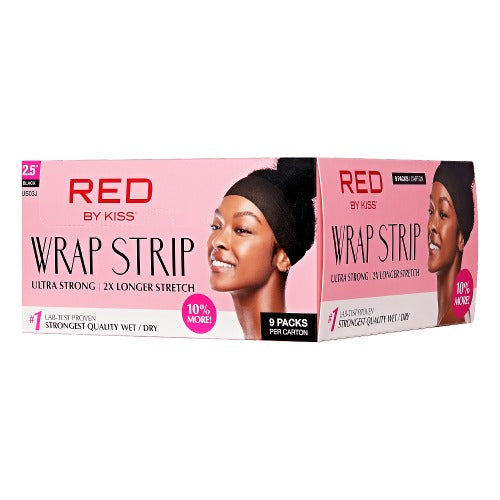 US03J_main "RED by KISS Wrap Strips 2.5" (44 Strips, 9 Packs), main product view."