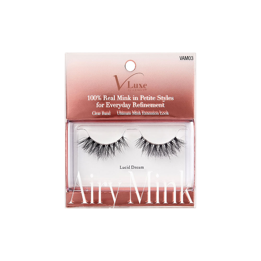 I-Envy VLuxe Faux Cils En Vison Aéré 100 % Véritable Vison Avec Bande Transparen — official pack VAM03 (VAM03_main.png) from rk