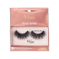 VLuxe Real Mink Colored Strip Lashes Champagne Pink